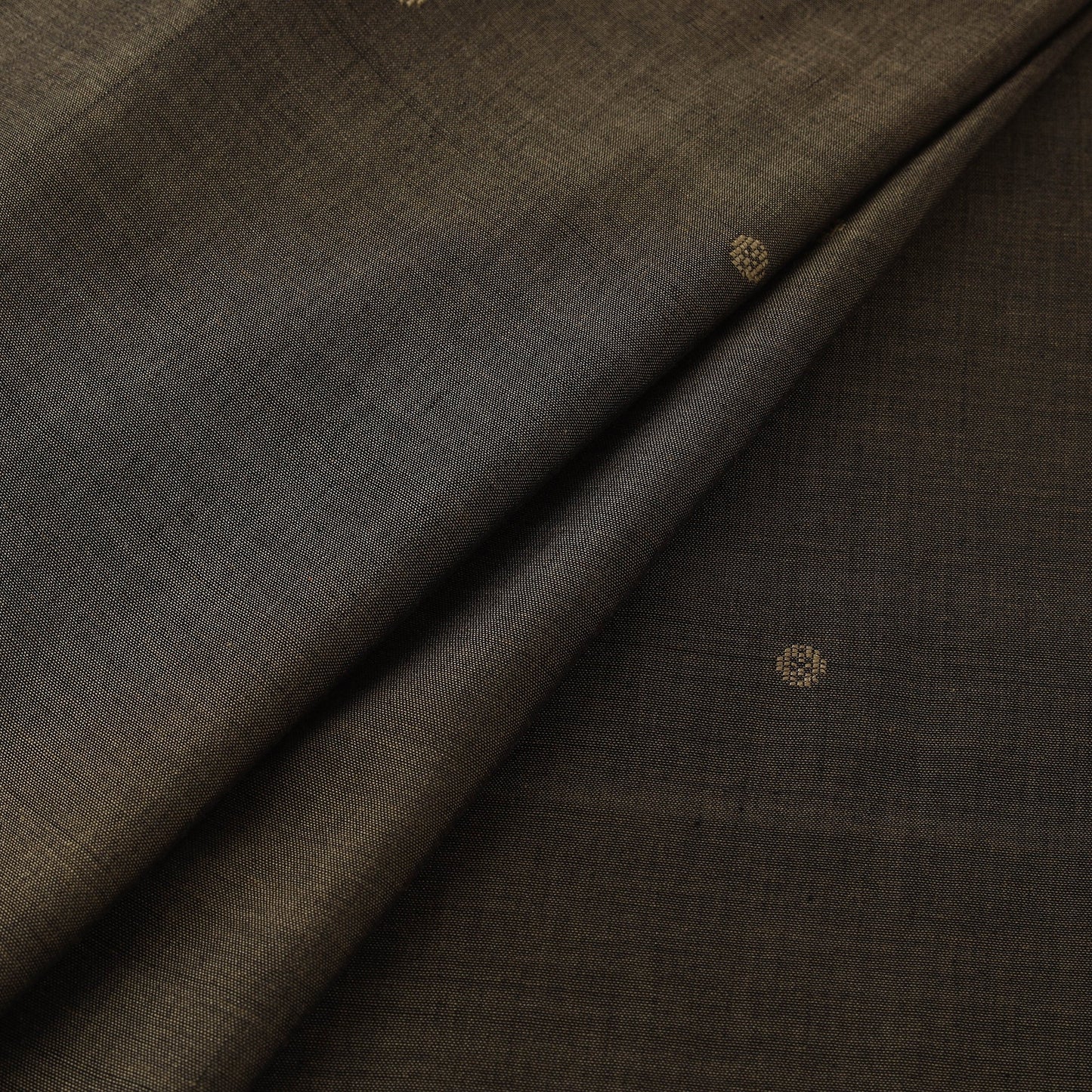 Handloom thread buti mercerised cotton chanderi fabric 03