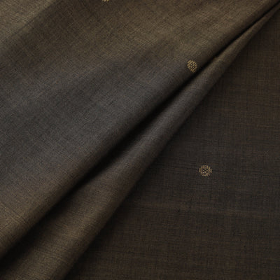 Handloom thread buti mercerised cotton chanderi fabric 03