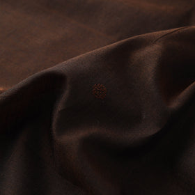 Handloom thread buti mercerised cotton chanderi fabric 08