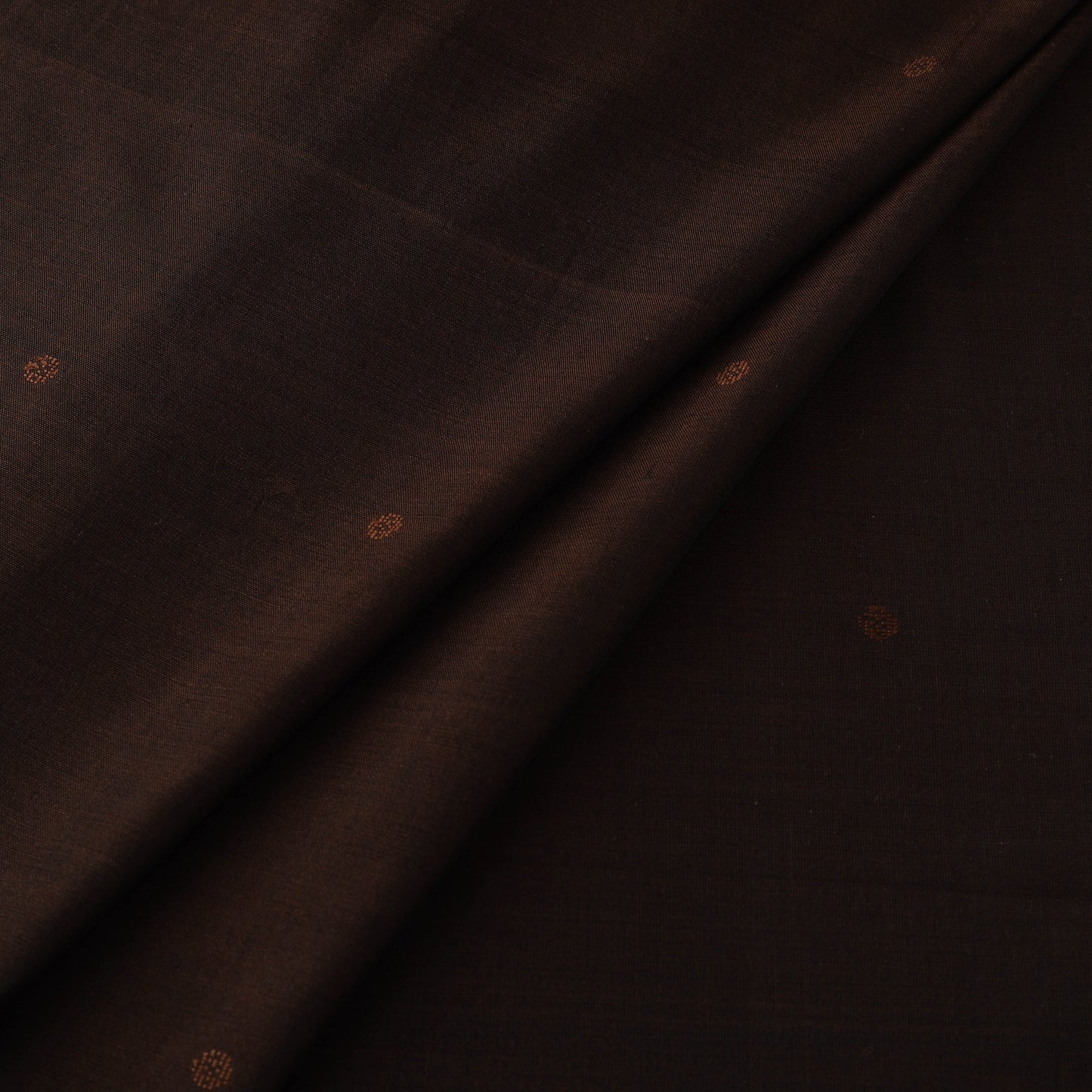 Handloom thread buti mercerised cotton chanderi fabric 08