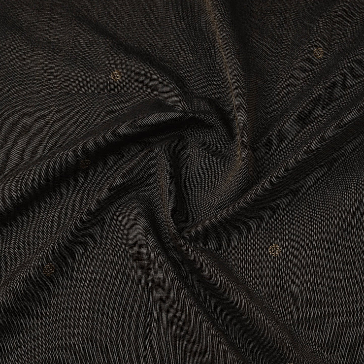 Handloom zari buti mercerised cotton chanderi fabric 01