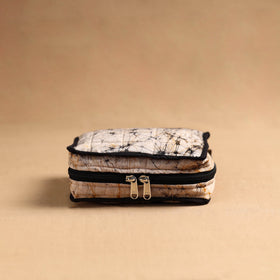 Brown Handmade 4 Pocket Jewellery Pouch Online in India