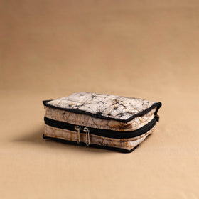 Brown Handmade 4 Pocket Jewellery Pouch Online in India