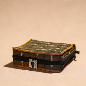  Brown Handmade 4 Pockets Cotton Jewelry Bag 30