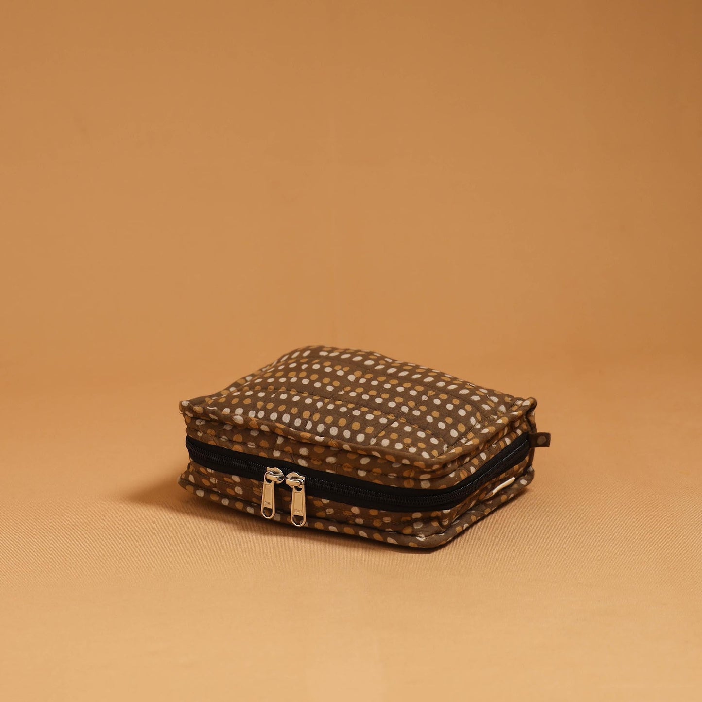 Handmade 4 pockets quilted jewellery bag 26 - handcrafted