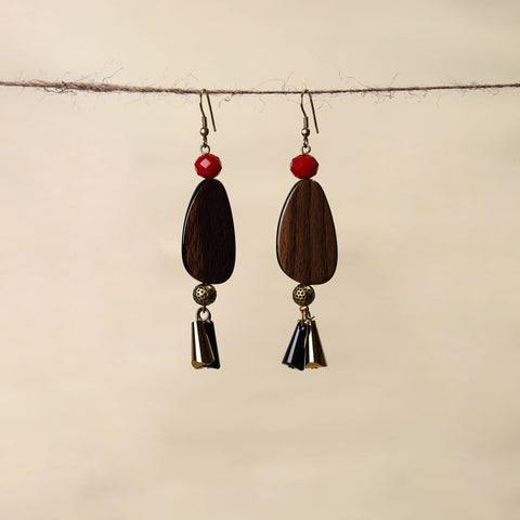 Brown - handmade beaded earrings 169 - handcrafted