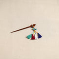 Handmade bird tassel juda stick 02 - handcrafted