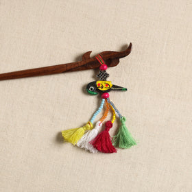 Handmade bird tassel juda stick 09 - handcrafted