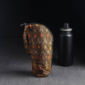 Brown Handmade Cotton 1L Water Bottle Cover