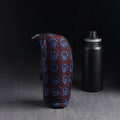 Brown Handmade Cotton 1L Water Bottle Cover