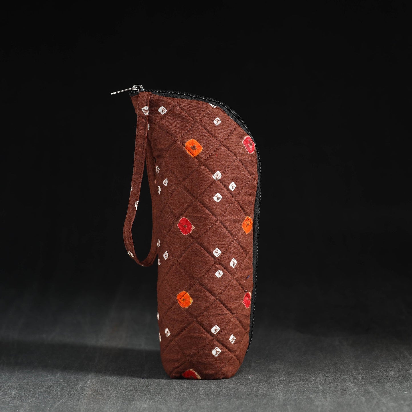  Brown Handmade Cotton 1L Water Bottle Cover