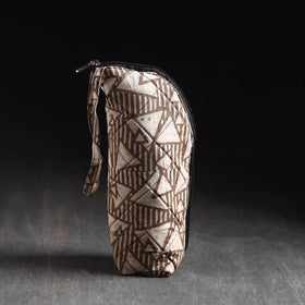  Brown Handmade Cotton 1L Water Bottle Cover