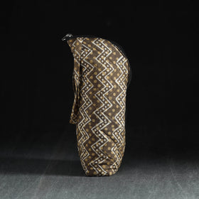 Brown Handmade Cotton 1L Water Bottle Cover