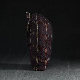 Brown Handmade Cotton 1L Water Bottle Cover