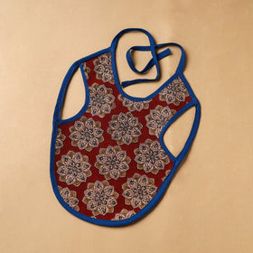 Brown Handmade Cotton Baby Bib