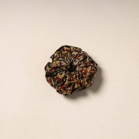 Brown Handmade Cotton Elastic Rubber Band/Scrunchie