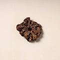 Brown Handmade Cotton Elastic Rubber Band/Scrunchie