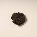 Brown Handmade Cotton Elastic Rubber Band/Scrunchie