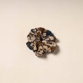 Brown Handmade Cotton Elastic Rubber Band/Scrunchie