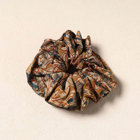 Brown Handmade Cotton Elastic Rubber Band/Scrunchie