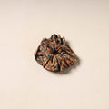 Brown Handmade Cotton Elastic Rubber Band/Scrunchie
