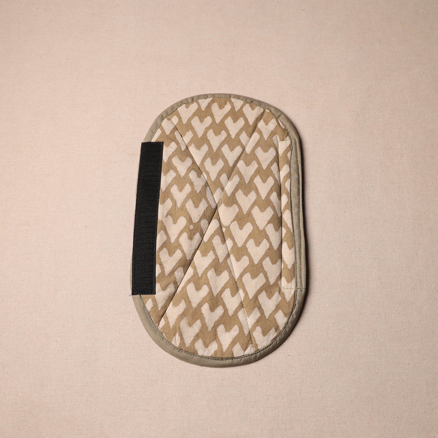 Brown - Handmade Cotton Fridge Handle Cover 01