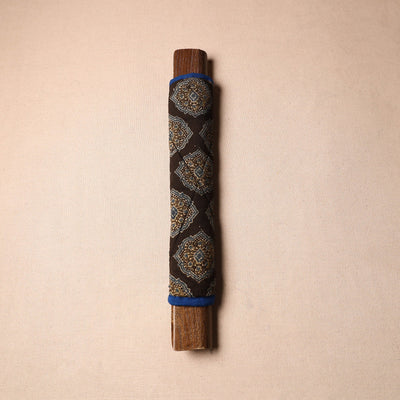 Buy Handmade Cotton Brown Fridge Handle Cover