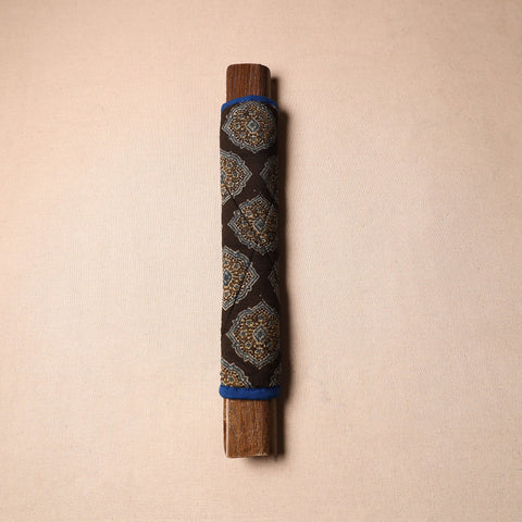 Buy Handmade Cotton Brown Fridge Handle Cover