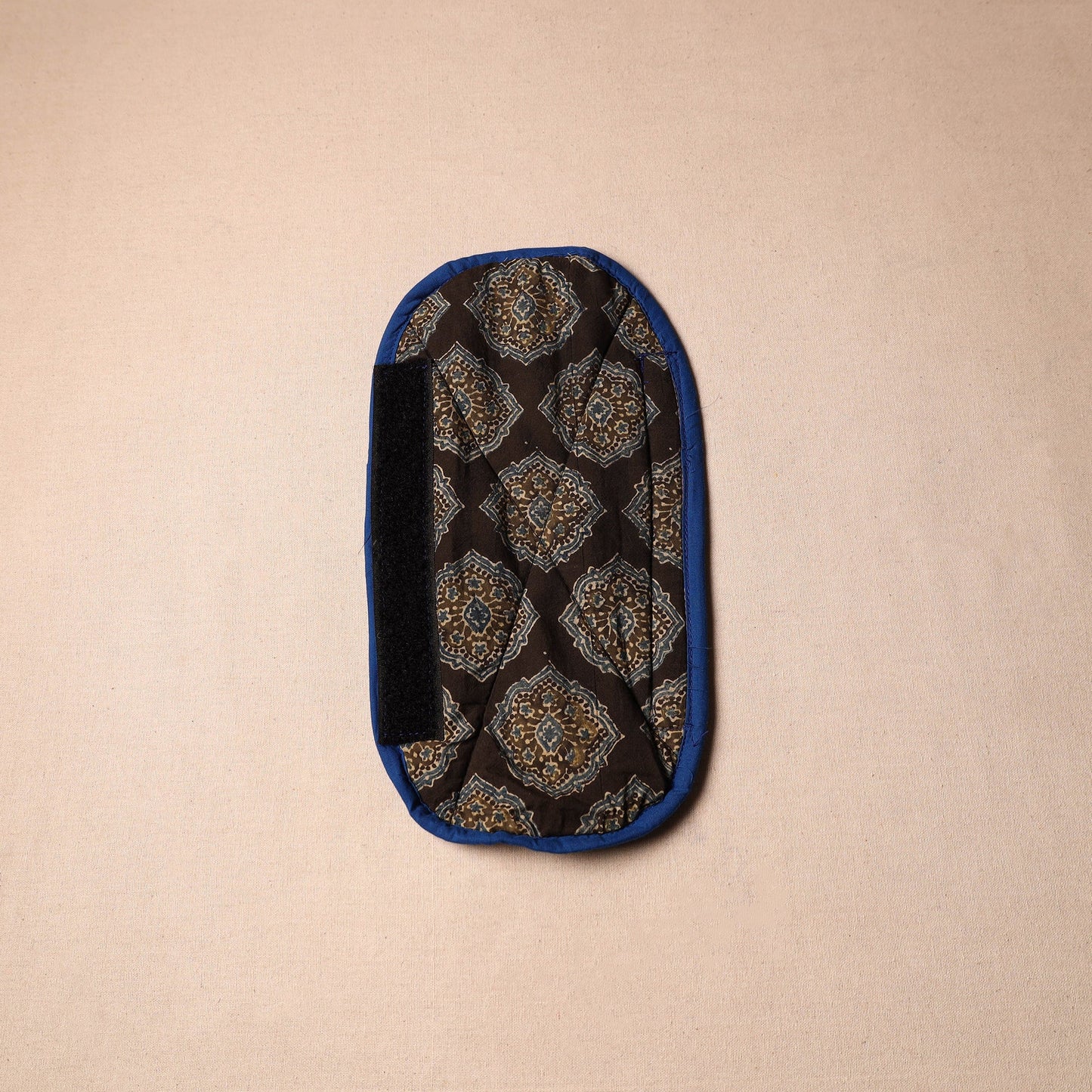 Buy Handmade Cotton Brown Fridge Handle Cover