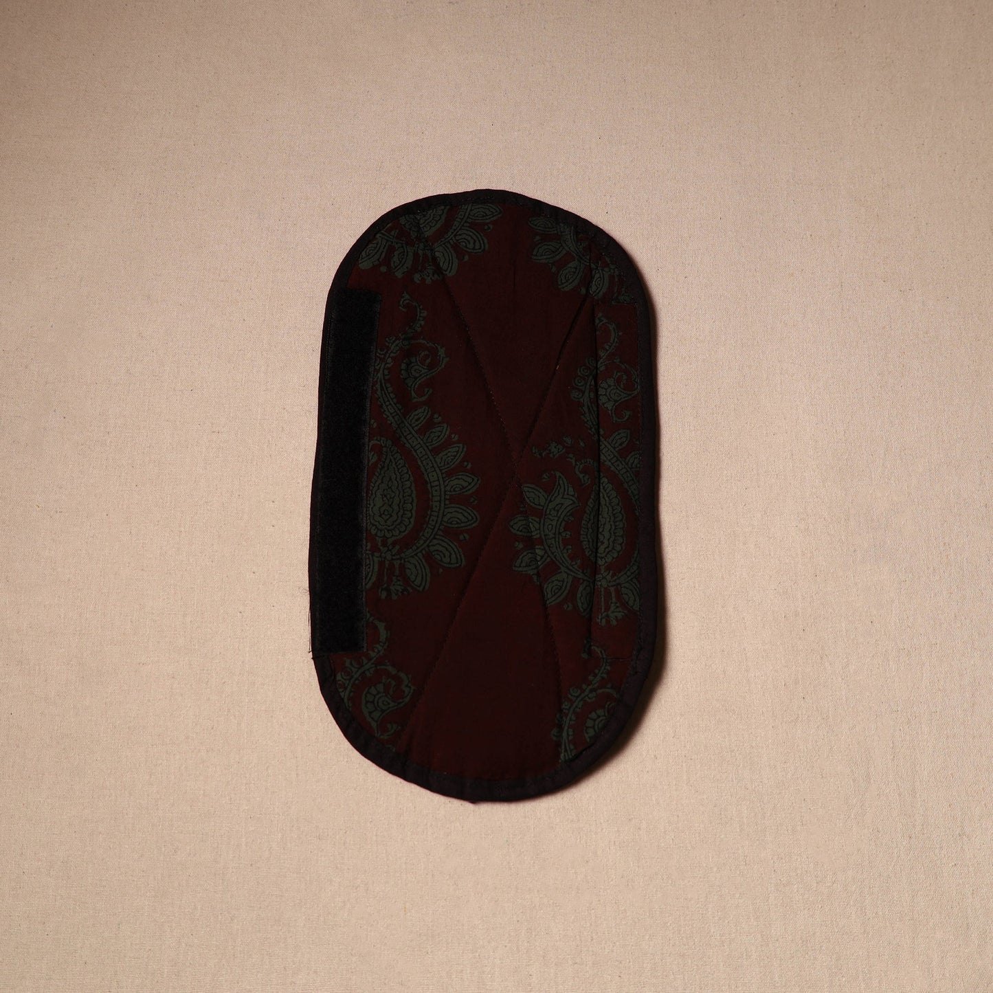 Buy Brown Handmade Cotton Fridge Handle Cover