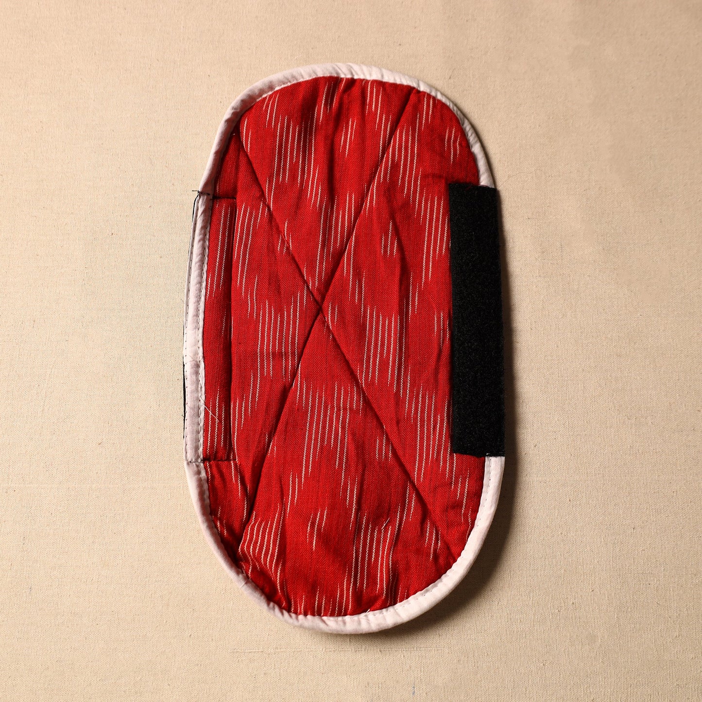 Buy Brown Handmade Cotton Fridge Handle Cover 11