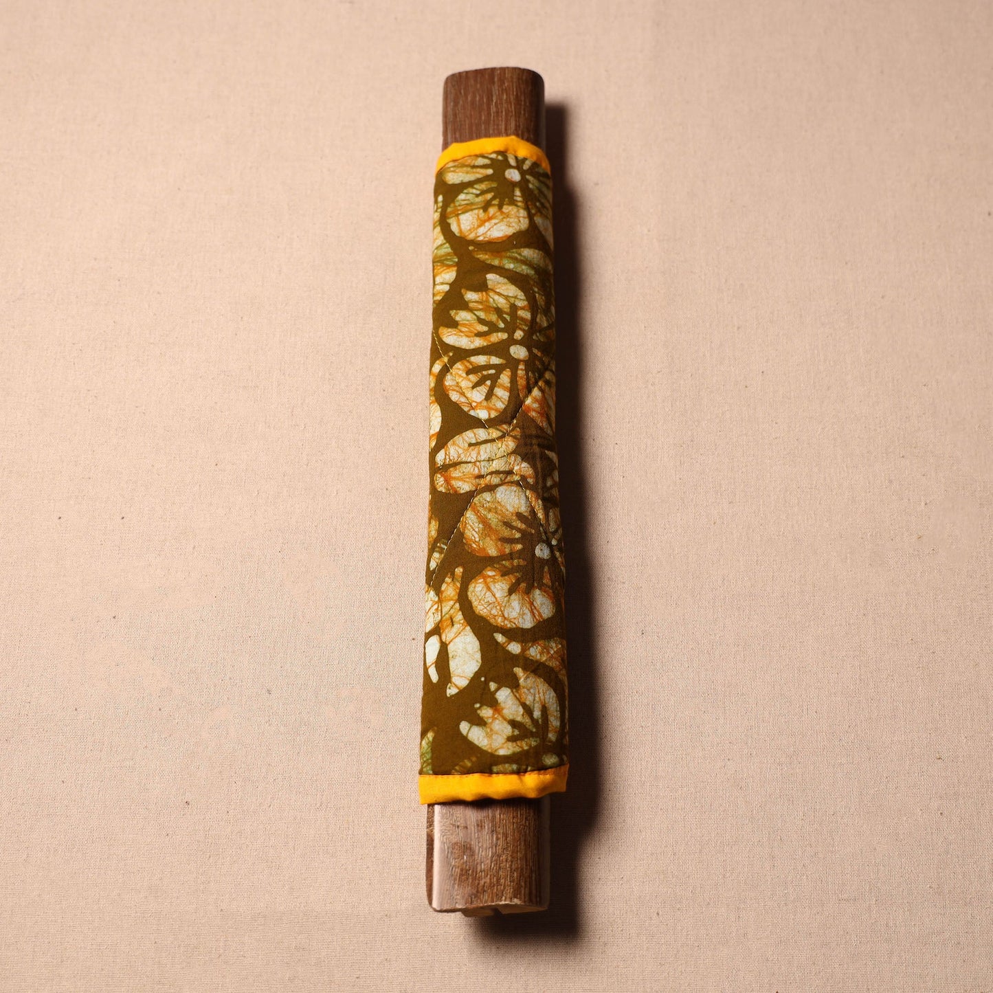 Buy Handmade Cotton Brown Fridge Handle Cover 156