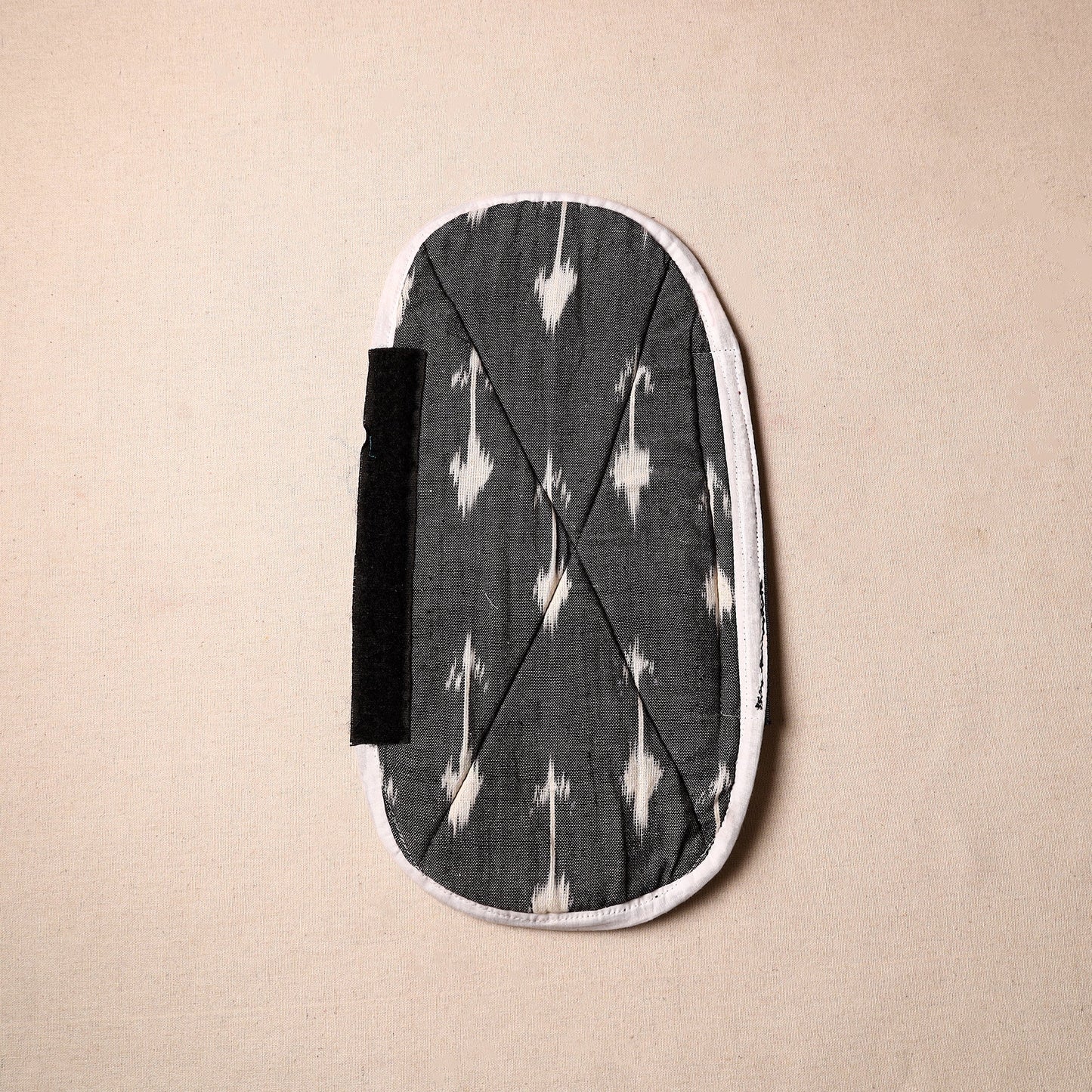 Buy  Handmade Cotton Brown Fridge Handle Cover 16