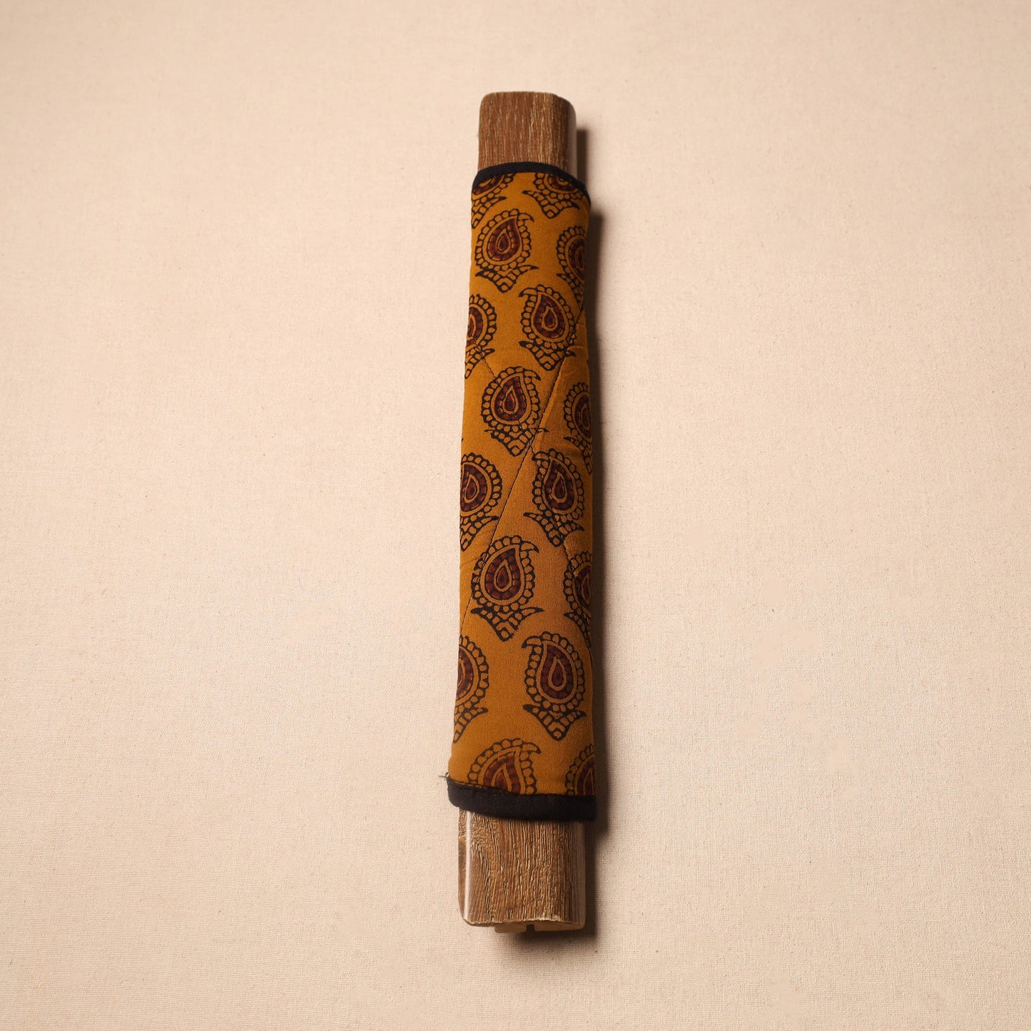 Buy Brown Handmade Cotton Fridge Handle Cover