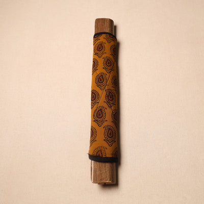 Buy Brown Handmade Cotton Fridge Handle Cover