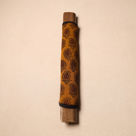 Buy Brown Handmade Cotton Fridge Handle Cover