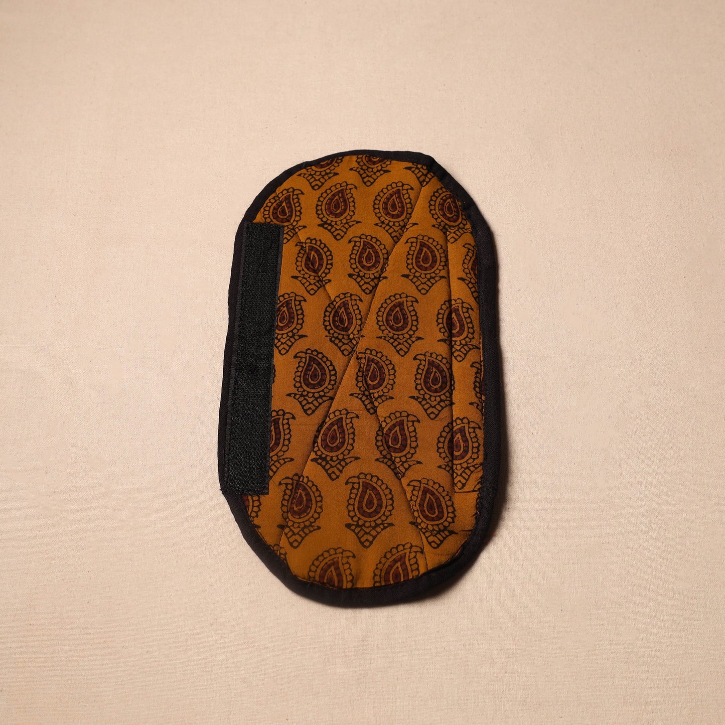 Buy Brown Handmade Cotton Fridge Handle Cover