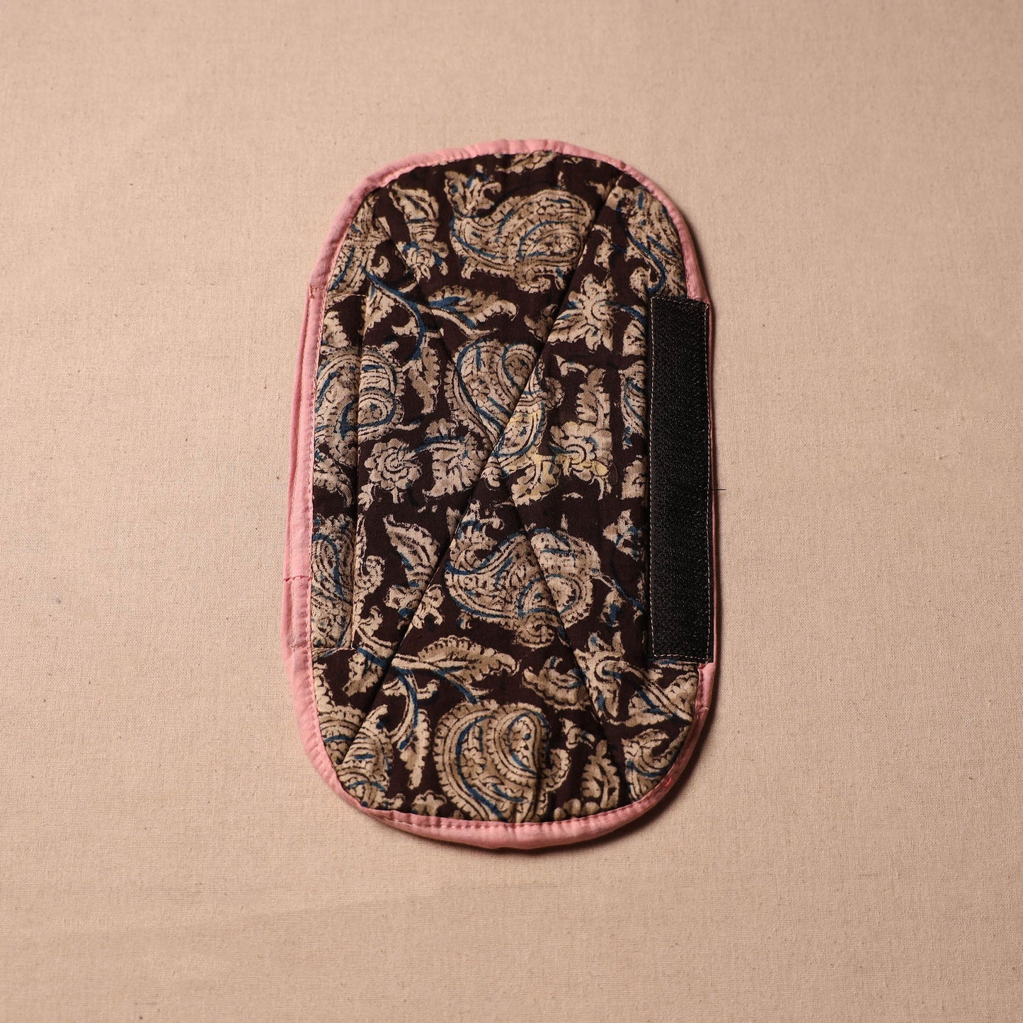 Buy Handmade Cotton Brown Fridge Handle Cover 205