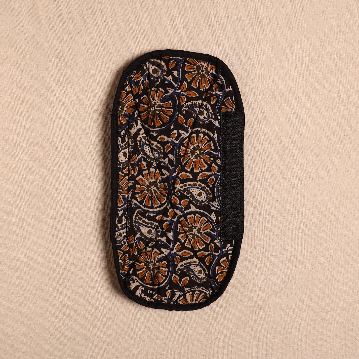 Buy Handmade Cotton Brown Fridge Handle Cover 37