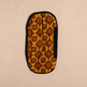 Buy Handmade Cotton Brown Fridge Handle Cover 37