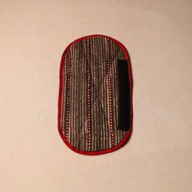 Brown - handmade cotton fridge handle cover 53 - handcrafted