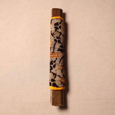 Buy Handmade Cotton Brown Fridge Handle Cover 80