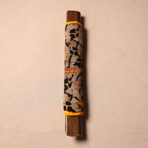 Buy Handmade Cotton Brown Fridge Handle Cover 80