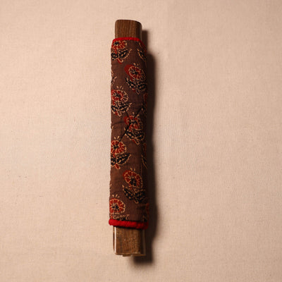 Buy Handmade Cotton Brown Fridge Handle Cover 87