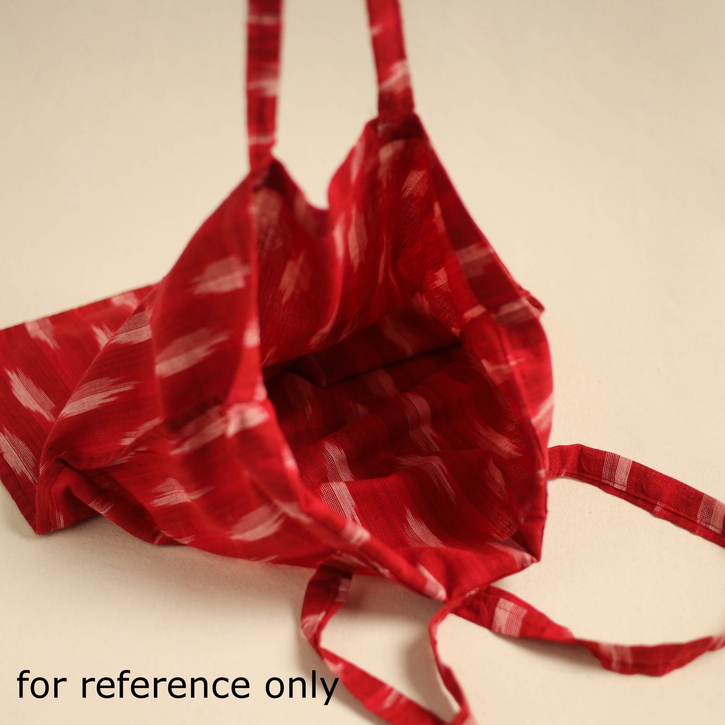 Brown - handmade cotton jhola bag 02 - handcrafted