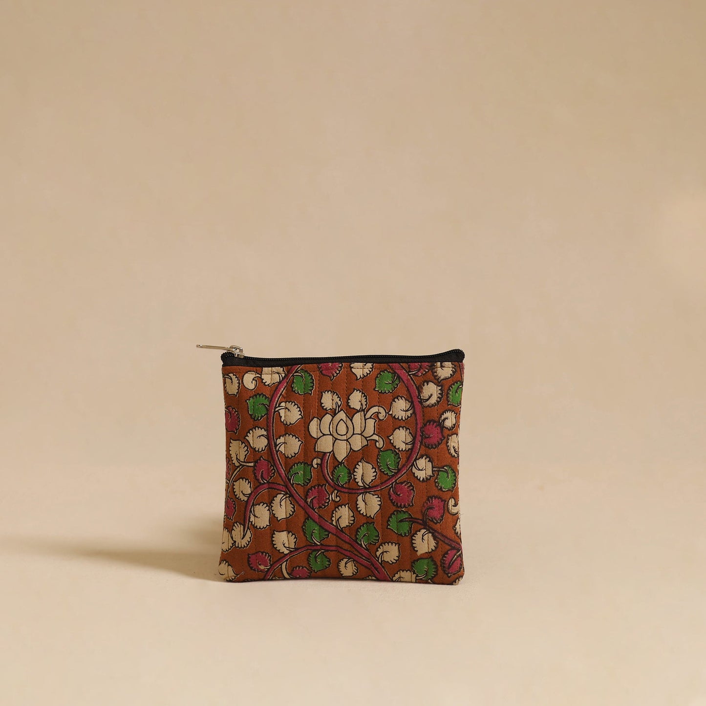 Buy Brown Handmade Cotton Utility Pouch Set