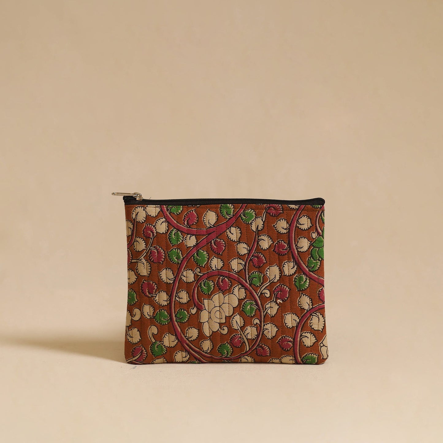 Buy Brown Handmade Cotton Utility Pouch Set