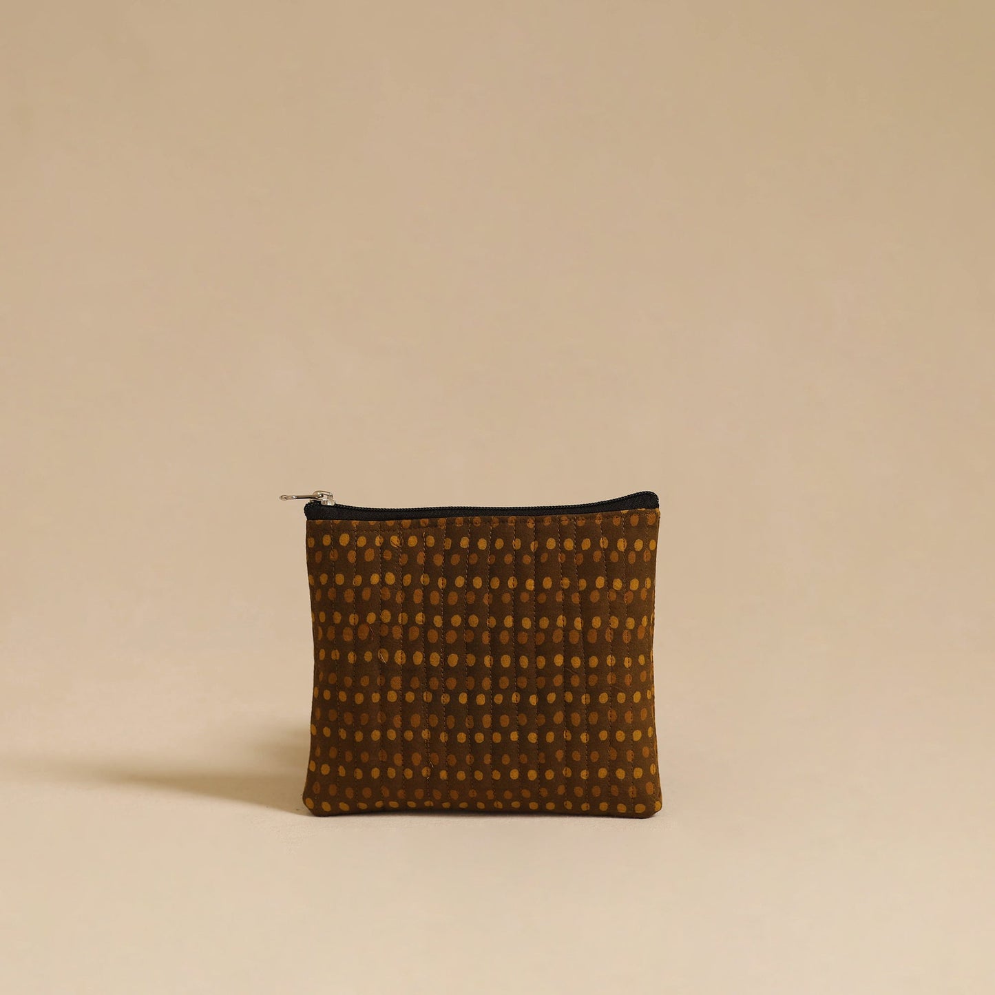 Buy Brown Handmade Cotton Utility Pouch Set