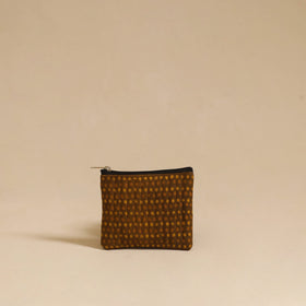 Buy Brown Handmade Cotton Utility Pouch Set