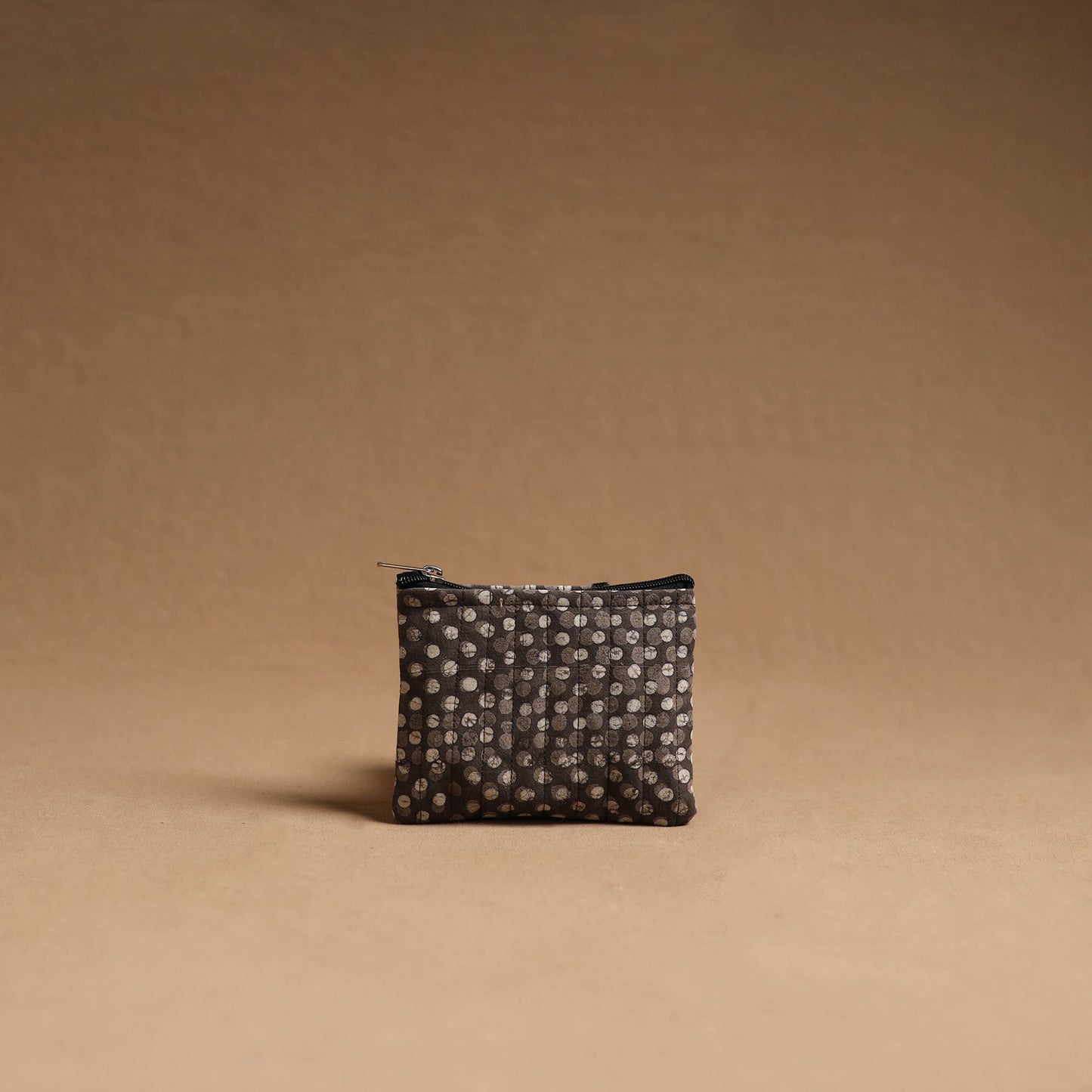 Brown - handmade cotton multipurpose utility pouches (set